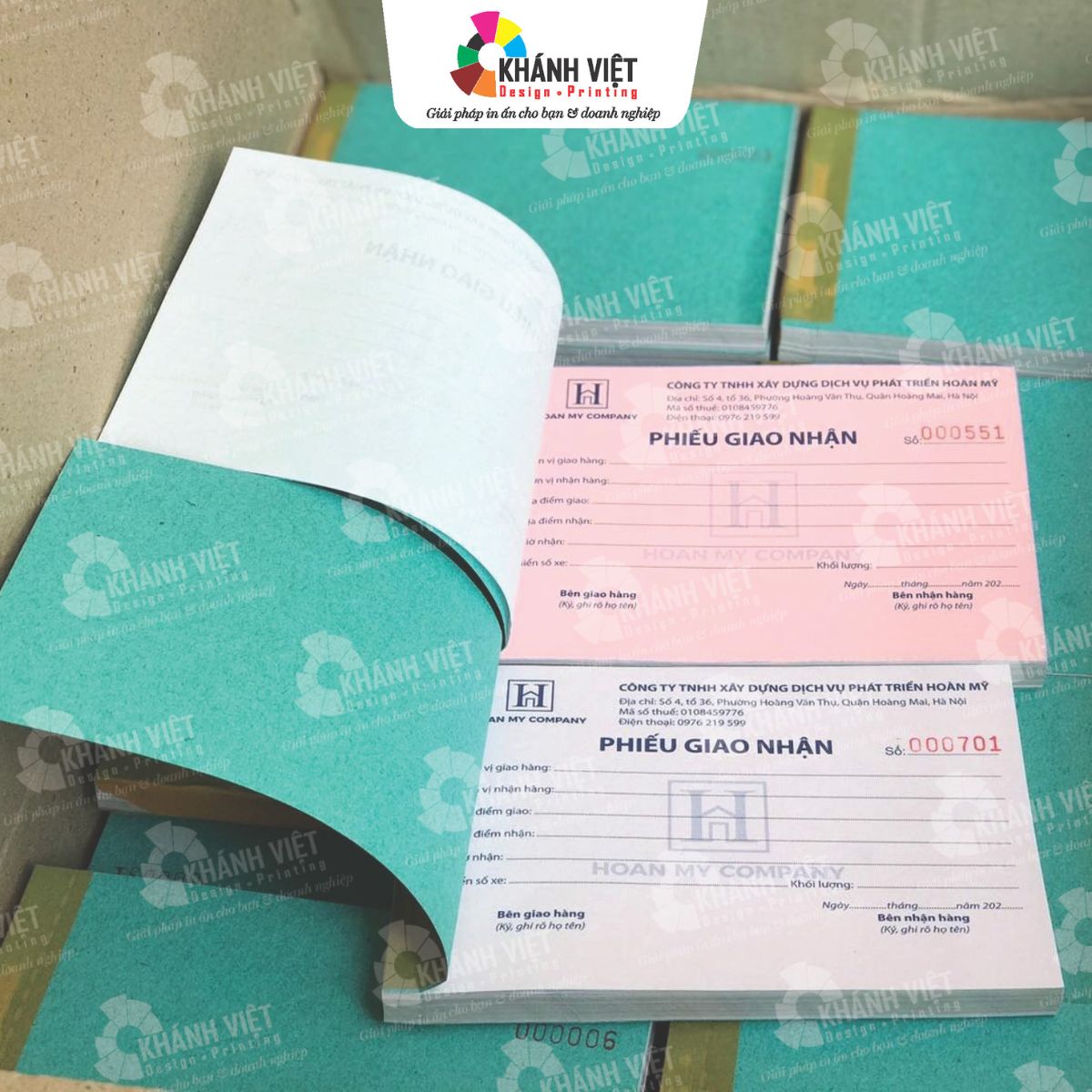 Vì sao chọn in hóa đơn biểu mẫu tại In Khánh Việt