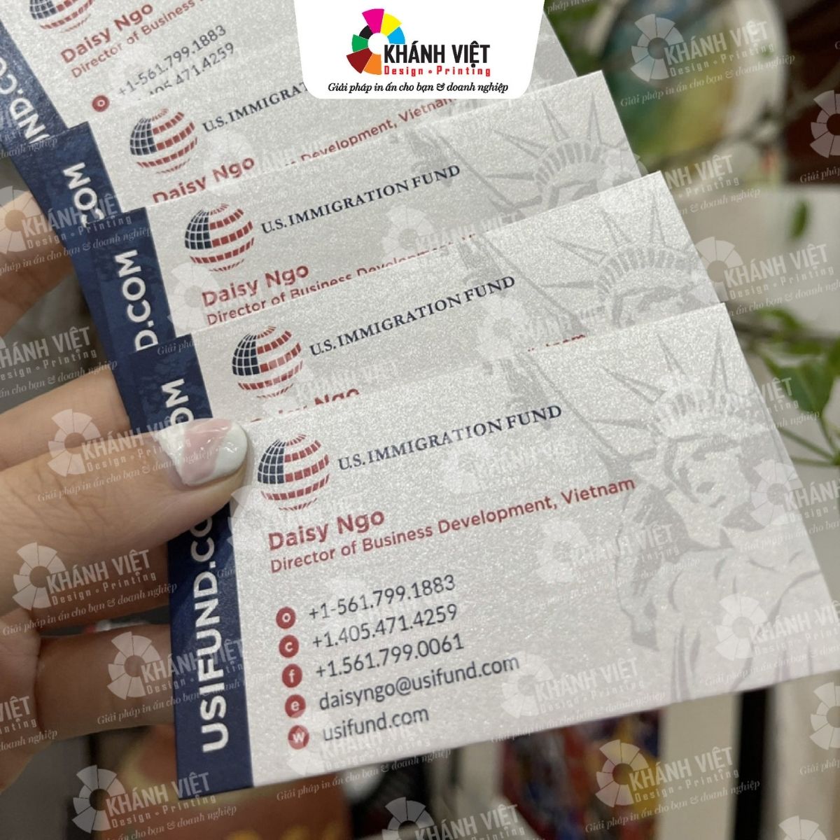 Mẫu name card cao cấp ấn tượng, thu hút - 015