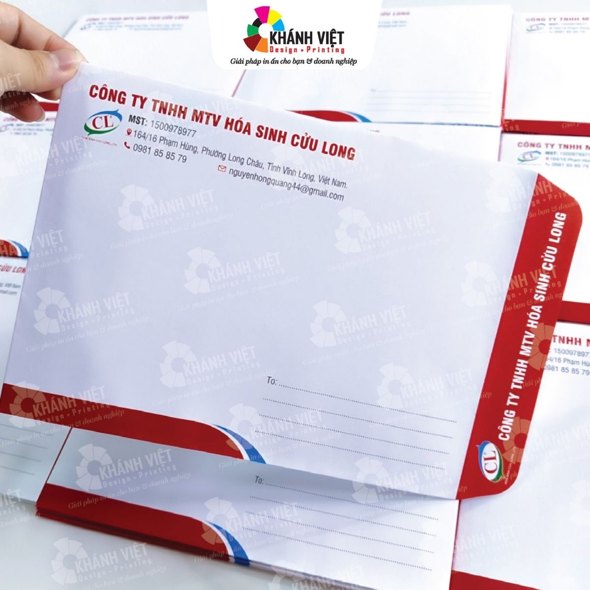 Mẫu bao thư A4 đẹp và ấn tượng cho doanh nghiệp - 5