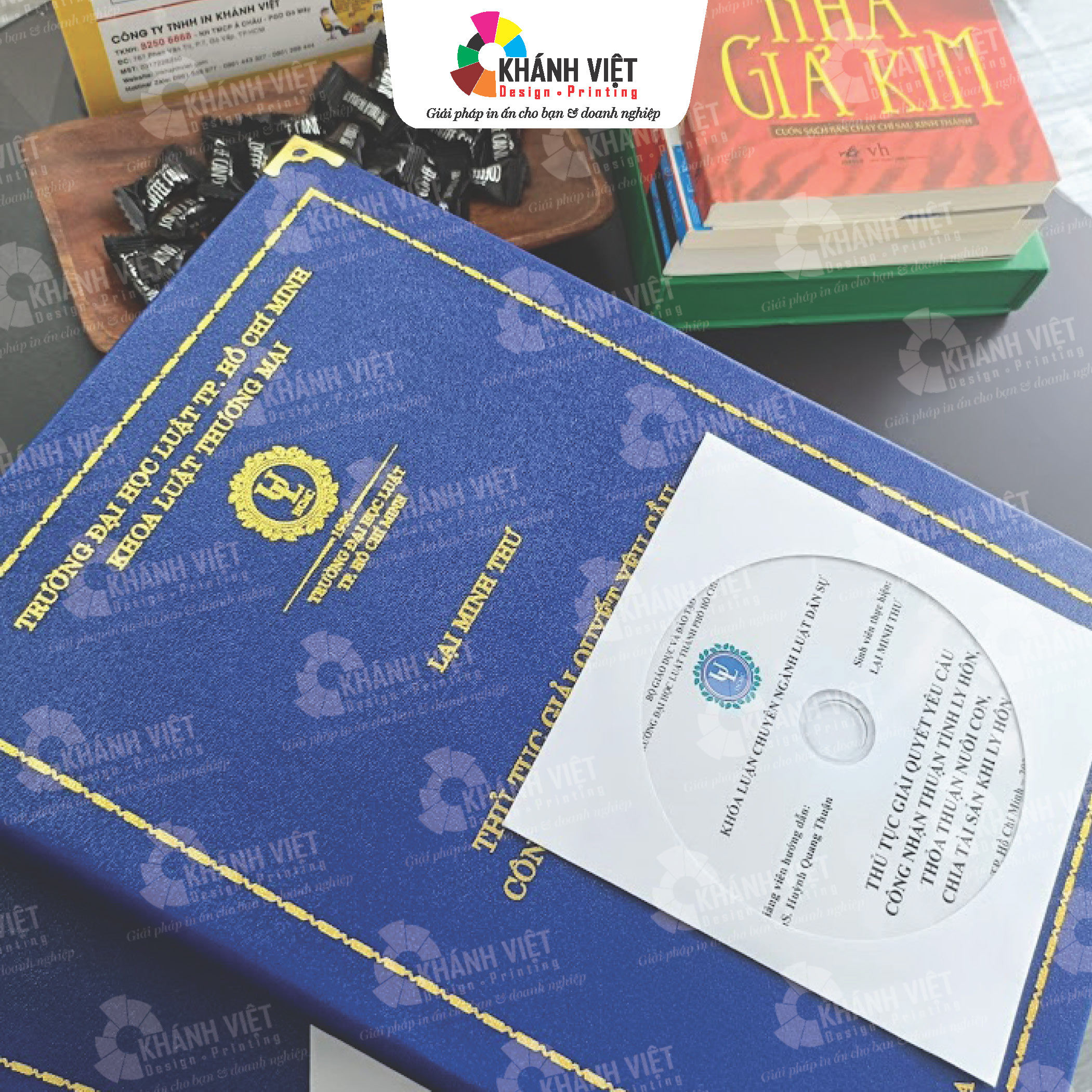 Vật liệu dùng để in bìa mạ vàng