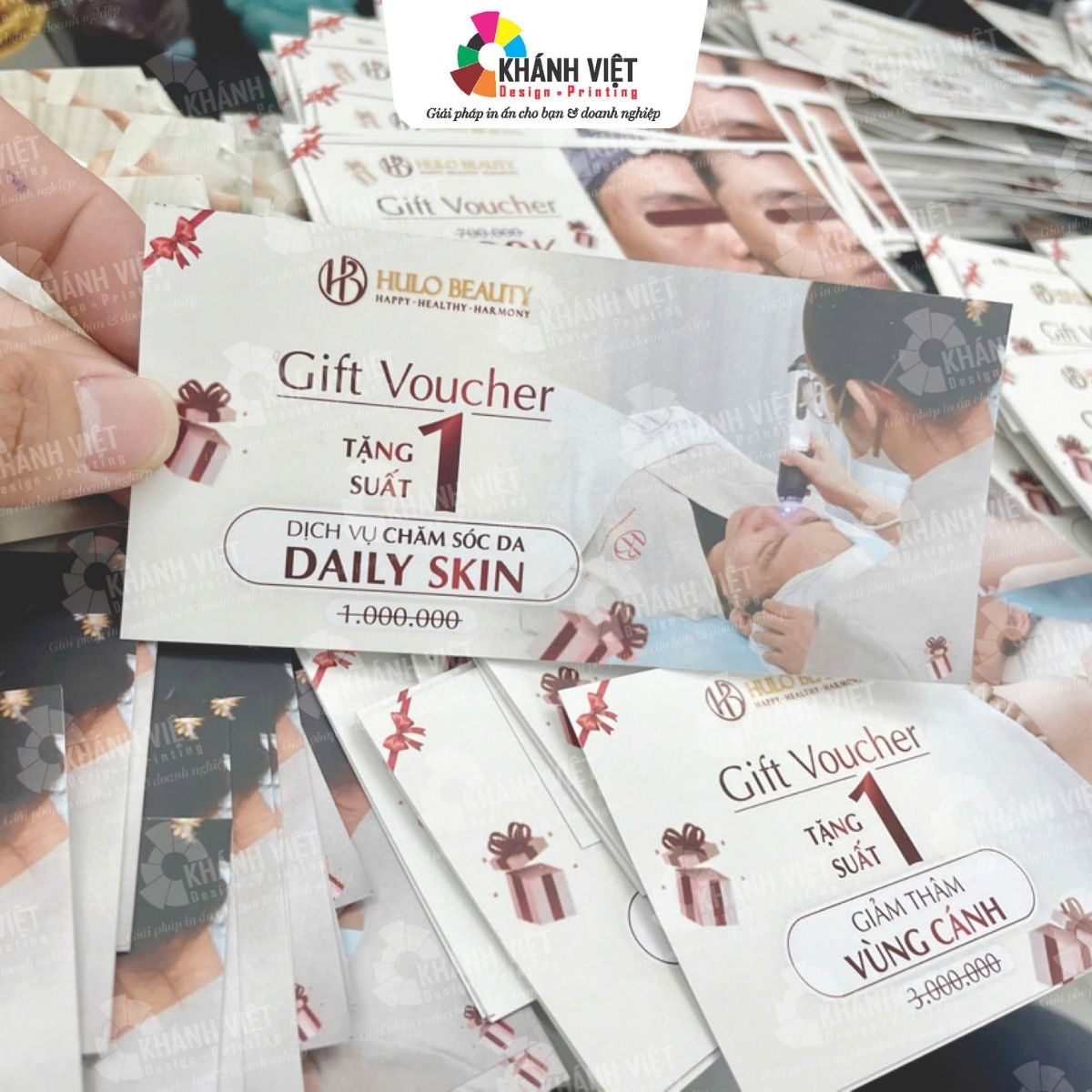 Mẫu voucher đẹp, thiết kế đa dạng - Mẫu 1