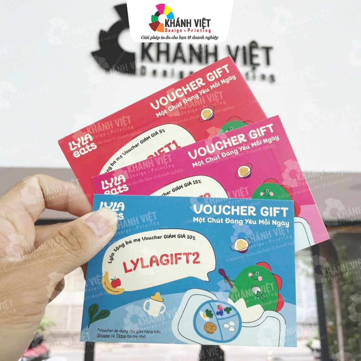 Mẫu voucher đẹp, thiết kế đa dạng - Mẫu 2