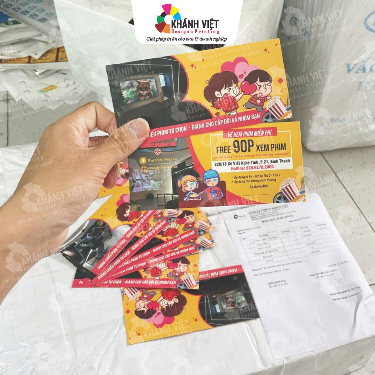 Mẫu voucher đẹp, thiết kế đa dạng - Mẫu 4