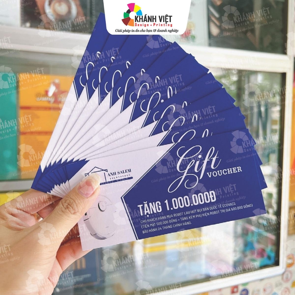 Mẫu voucher đẹp, thiết kế đa dạng - Mẫu 9