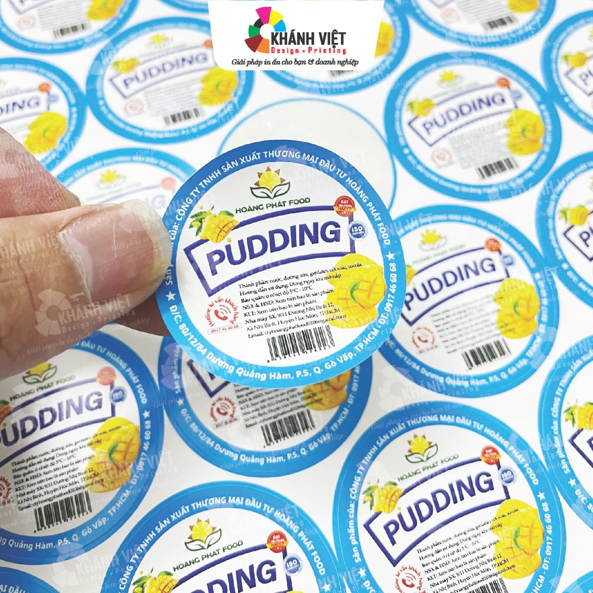 Tem nhãn nhựa chống nước đẹp mắt - 20