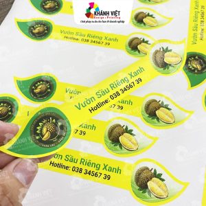 Tem nhãn nhựa chống nước đẹp mắt - 10