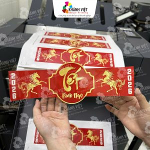 Tem nhãn nhựa chống nước đẹp mắt - 2