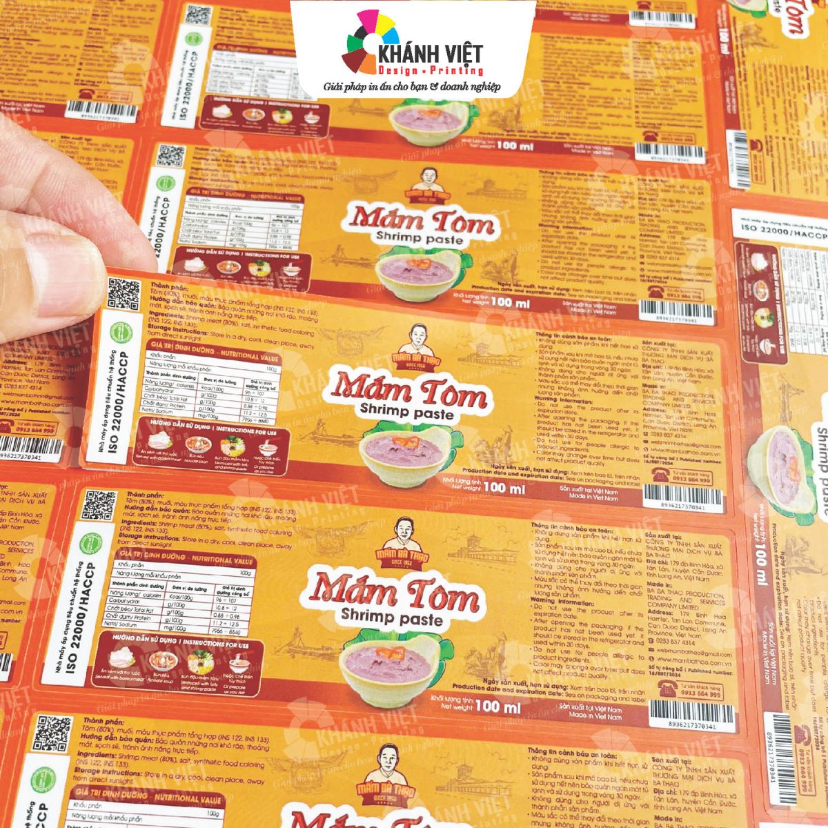 Tem nhãn nhựa chống nước đẹp mắt - 19