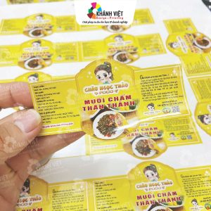 Tem nhãn nhựa chống nước đẹp mắt - 16