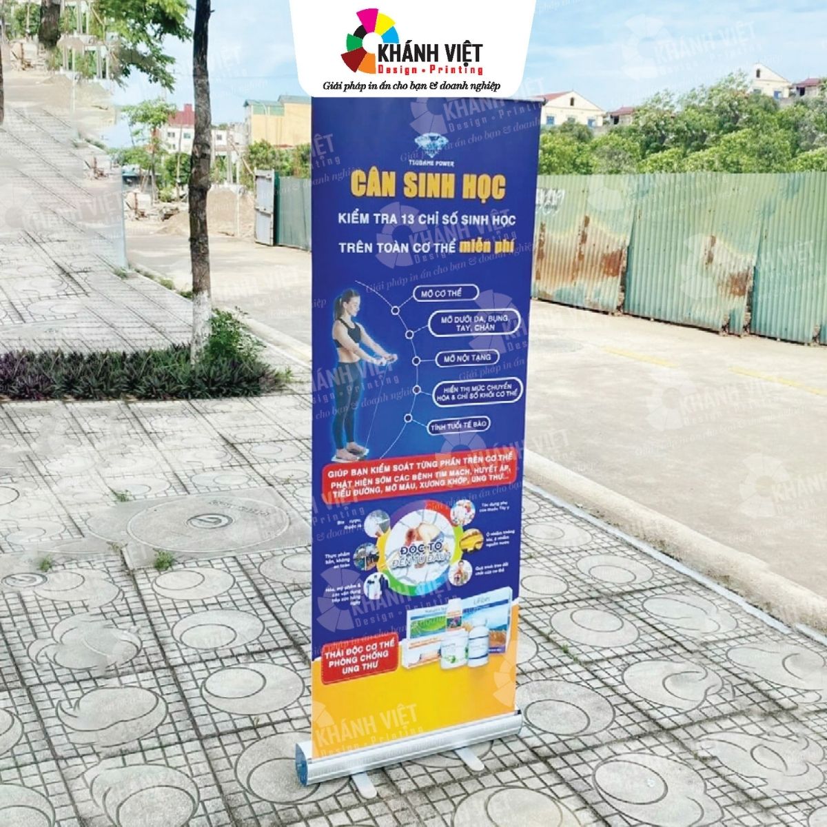 Mẫu standee quảng caos đẹp mắt - 12