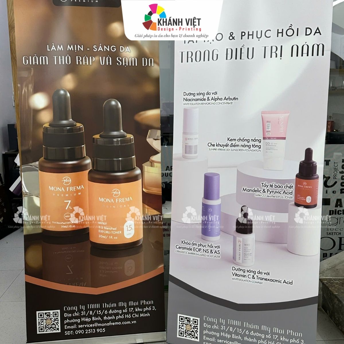 Mẫu standee quảng caos đẹp mắt - 2