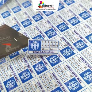 Tem bảo hành chỉn chu, chuyên nghiệp - 14