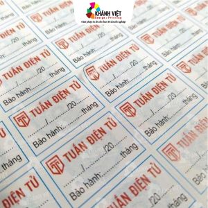Tem bảo hành chỉn chu, chuyên nghiệp - 19