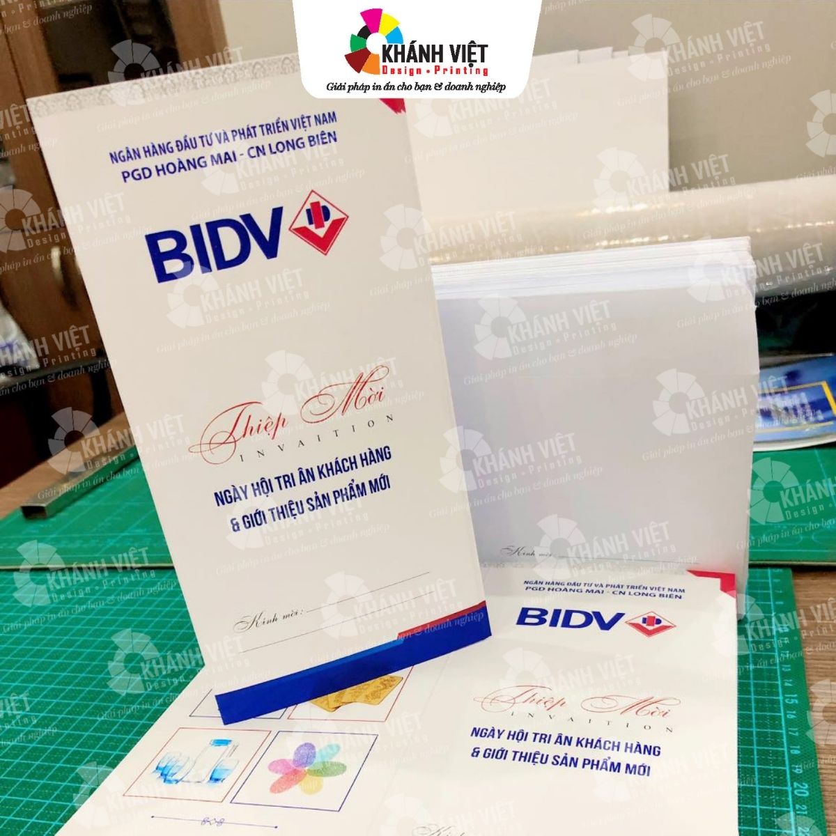 In thiệp mời giá rẻ TP HCM tại In Khánh Việt