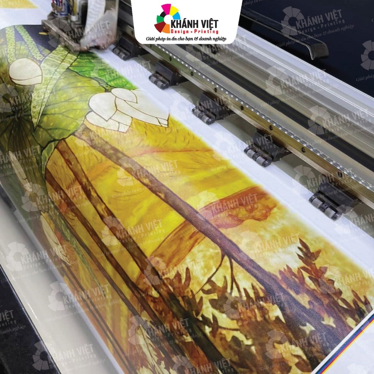 Mẫu tranh vải - tranh canvas ấn tượng - 09