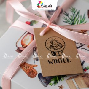 Tag Kraft độc đáo cho các hộp quà