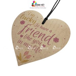 Tag quà tặng hình trái tim