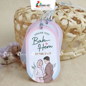 Tag quà có thiết kế đặc biệt