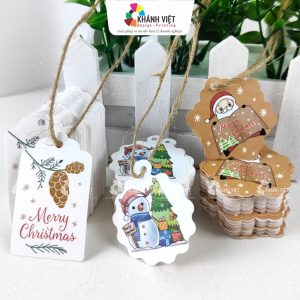 Tag quà tặng đẹp, ấn tượng