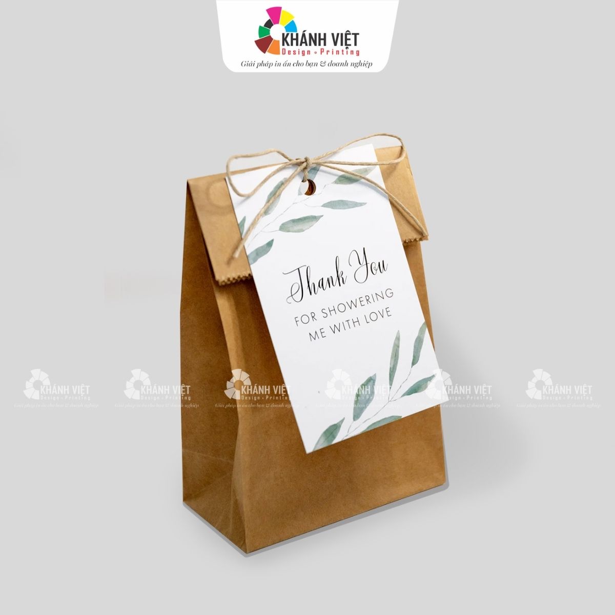 Tag quà tặng bằng giấy sang trọng