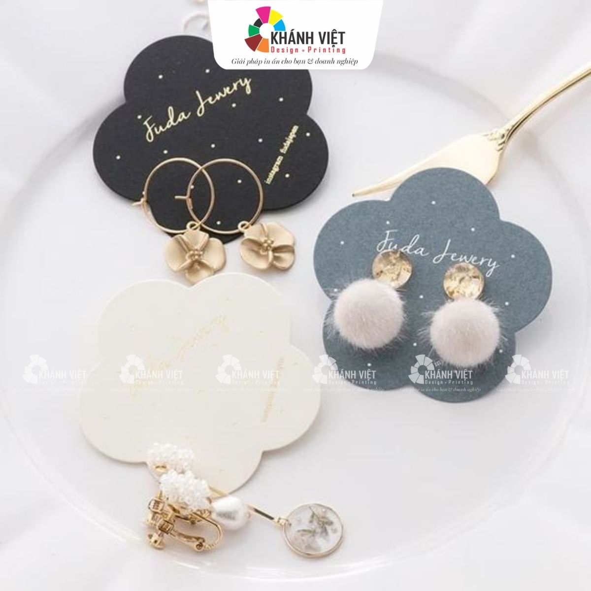 Mẫu tag treo trang sức, phụ kiện sang trọng - 1