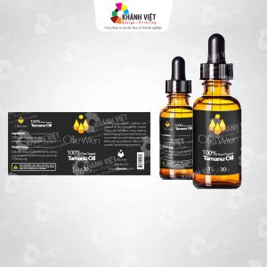 Mẫu tem nhãn dán chai lọ ấn tượng - 7