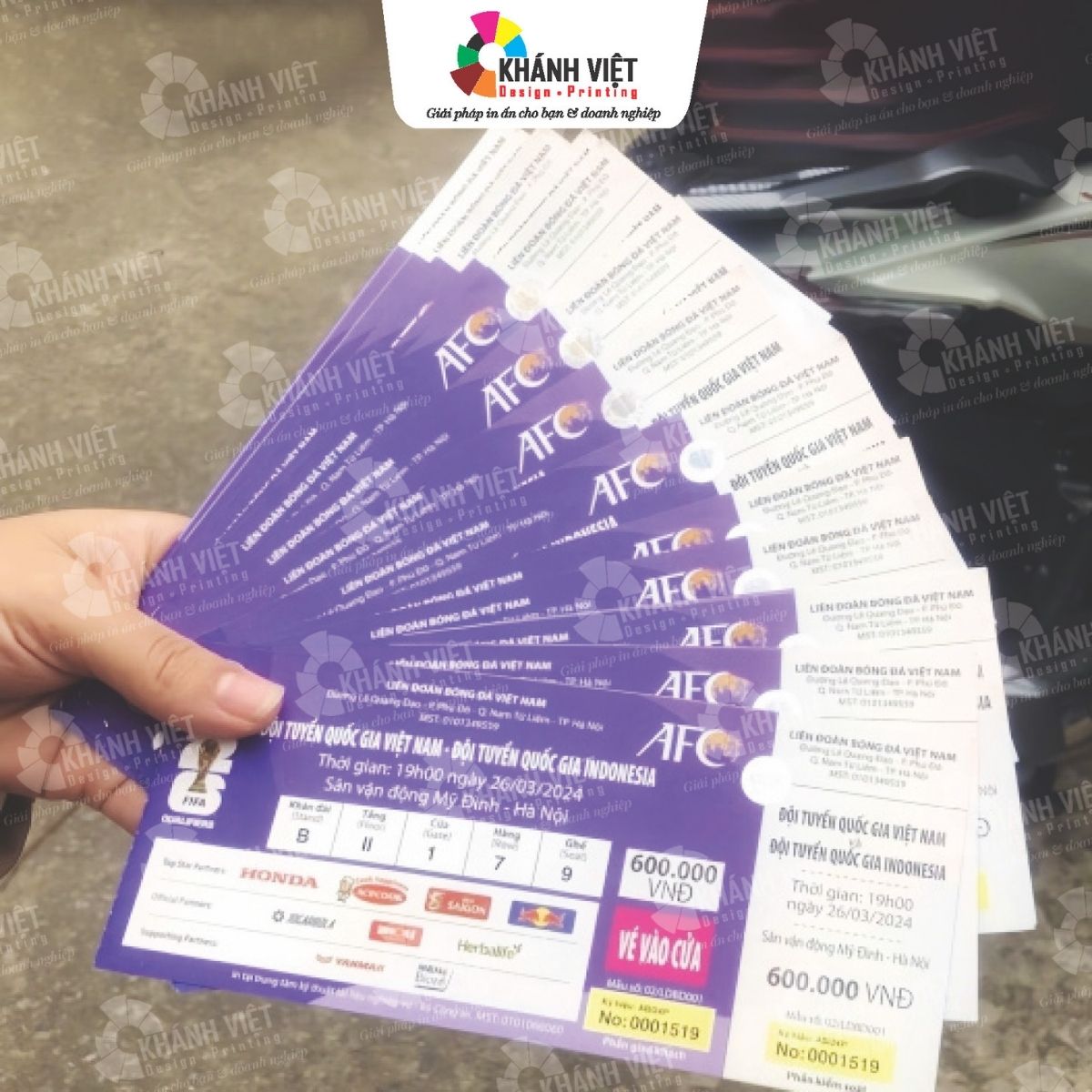Mẫu vé sự kiện đẹp và ấn tượng - 1