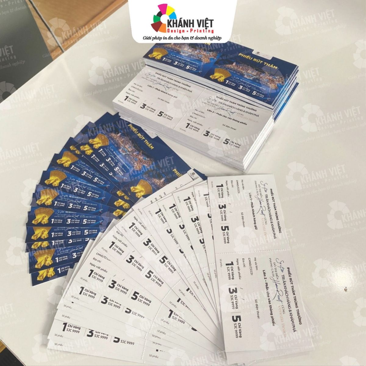 In vé mời sự kiện giá rẻ Tp HCM tại In Khánh Việt