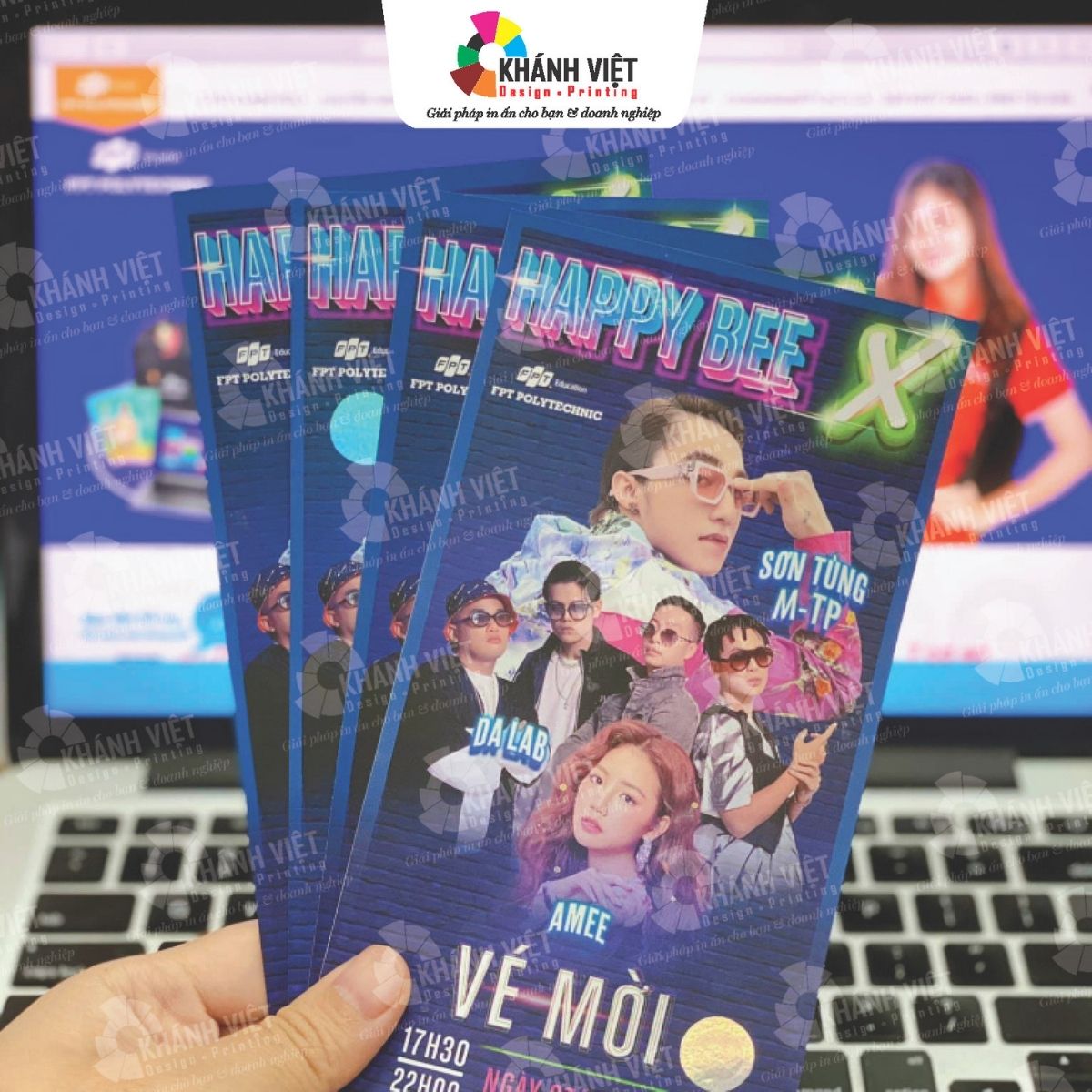 Mẫu vé sự kiện đẹp và ấn tượng - 9