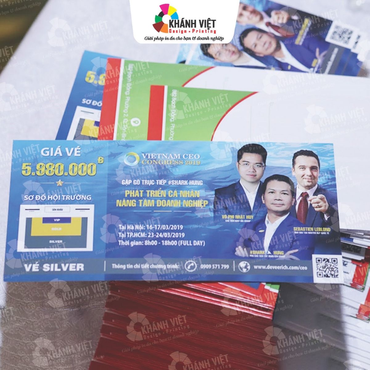 Mẫu vé sự kiện đẹp và ấn tượng - 4