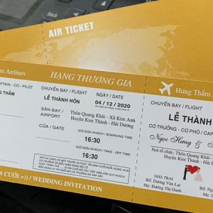 In vé mời sự kiện giá rẻ Tp HCM