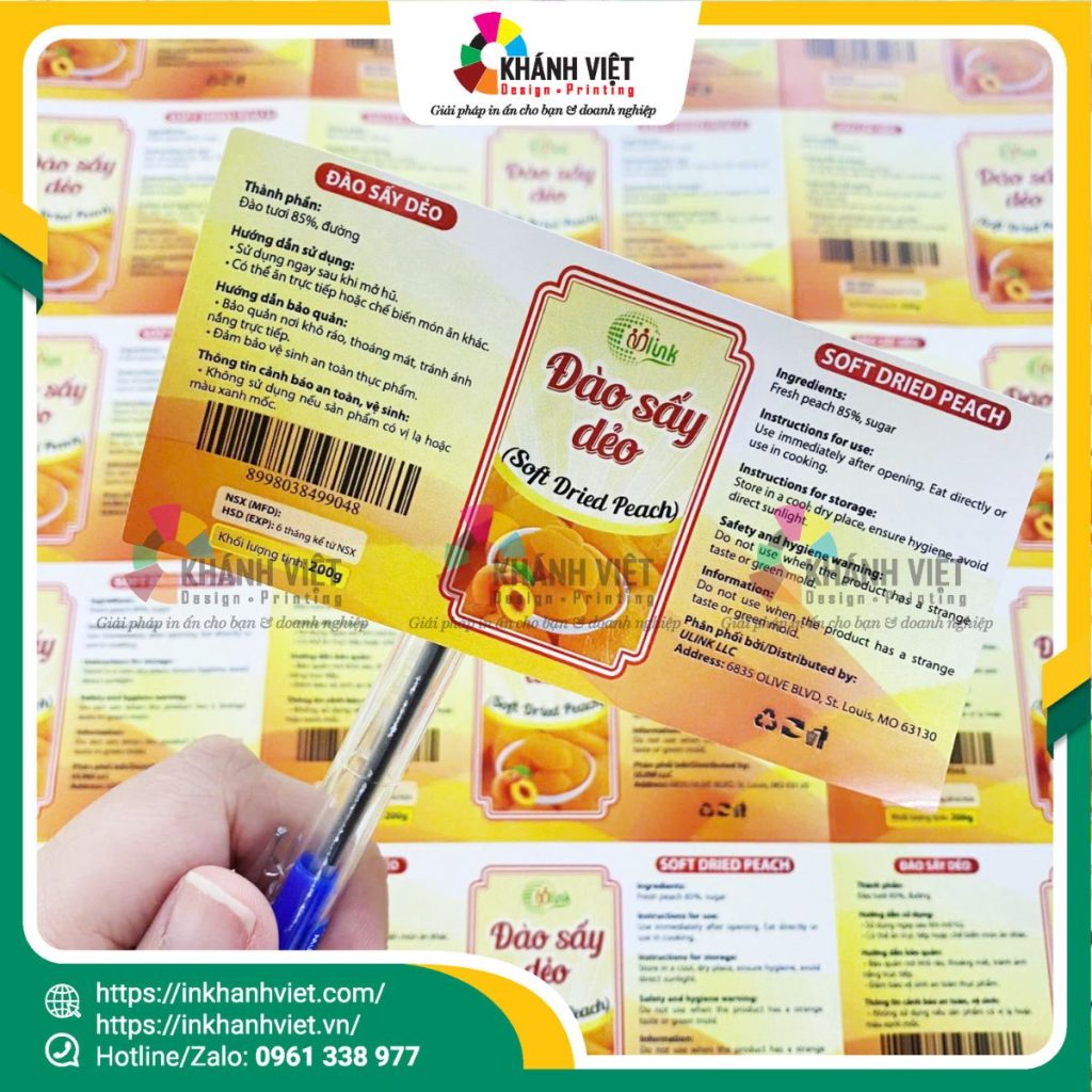 Te mứt đào sấy dẻo