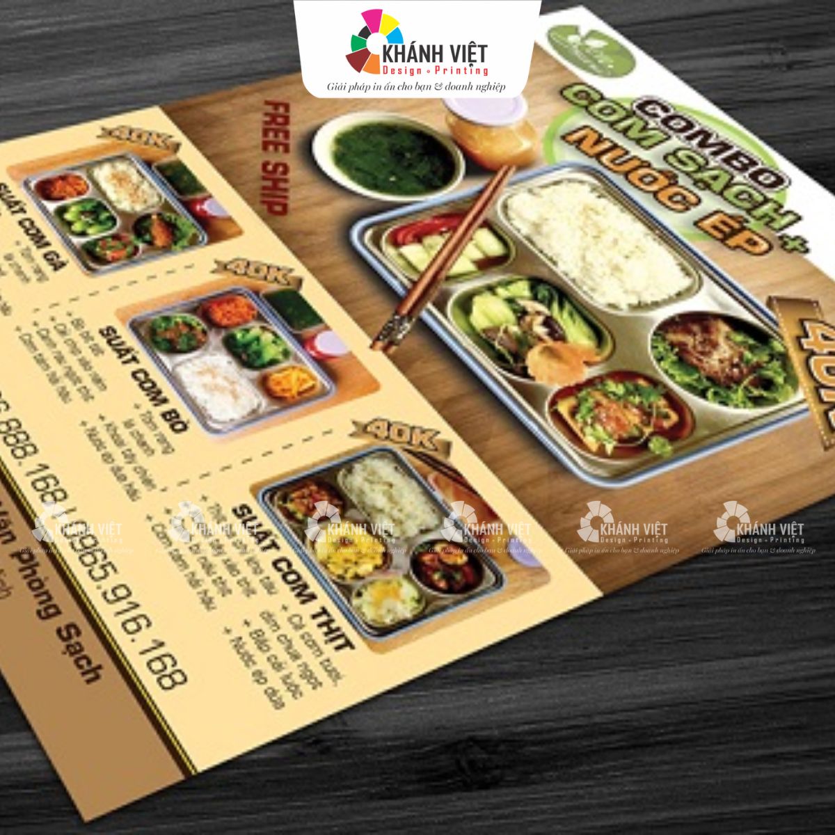 Mẫu tờ rơi đẹp cho nhà hàng, quán ăn - 17