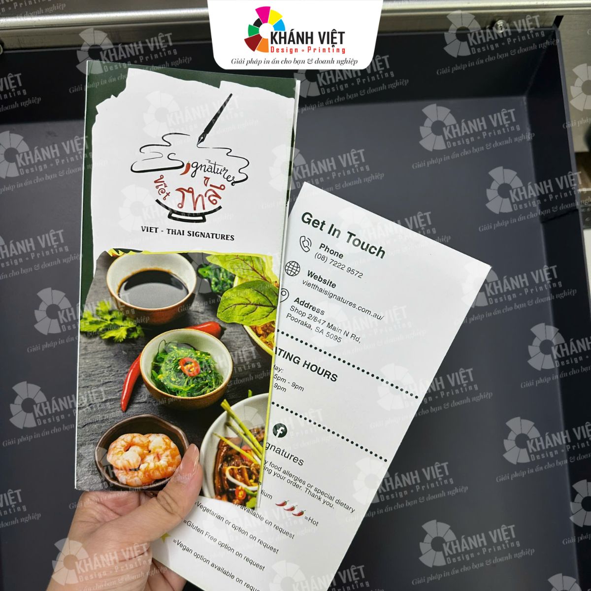 Mẫu tờ rơi đẹp cho nhà hàng, quán ăn - 3