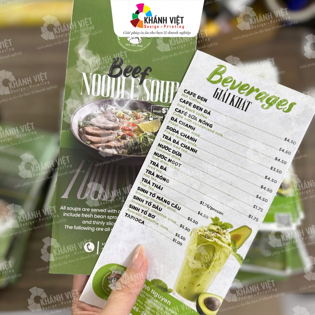 Mẫu tờ rơi đẹp cho nhà hàng, quán ăn - 6