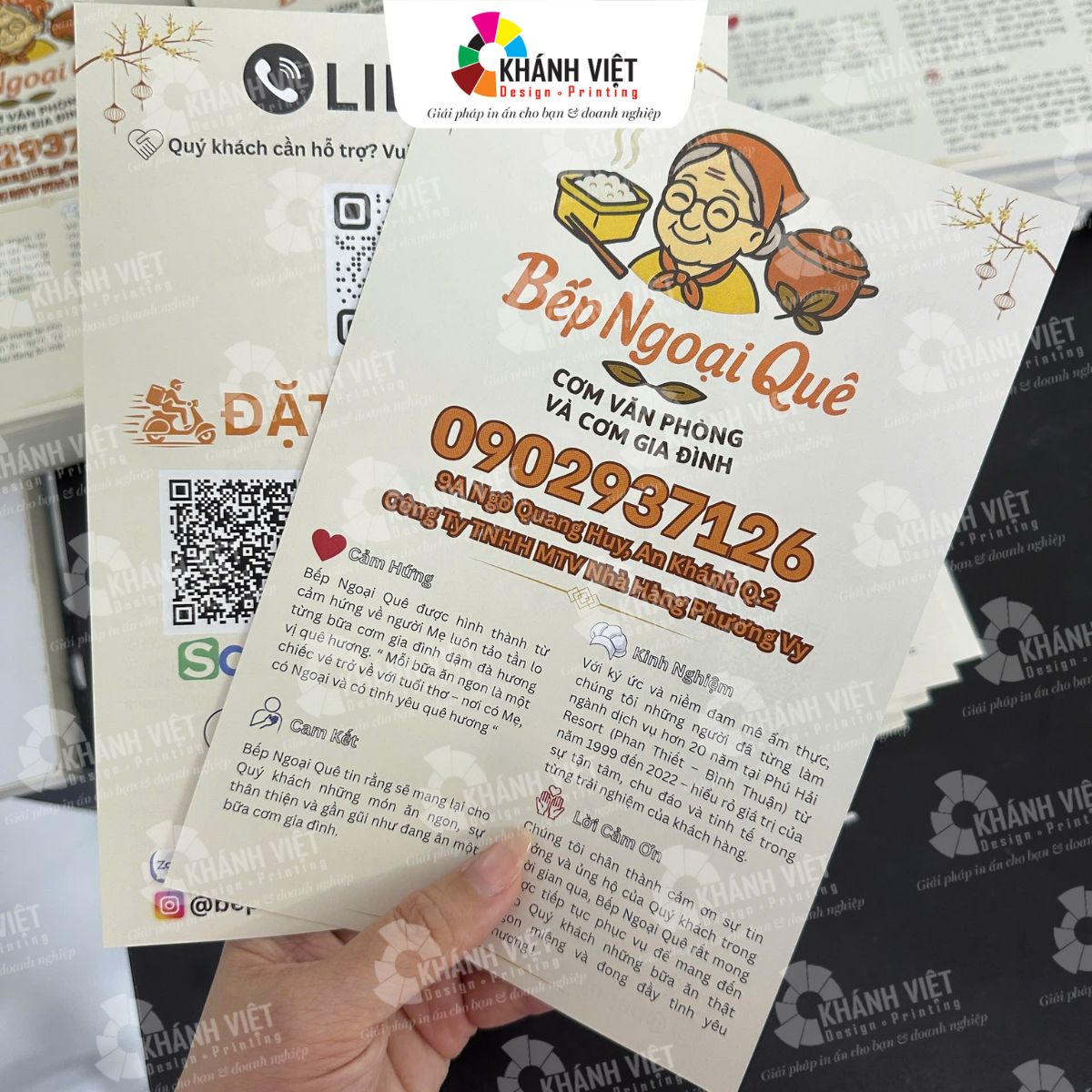 Mẫu tờ rơi đẹp cho nhà hàng, quán ăn - 8
