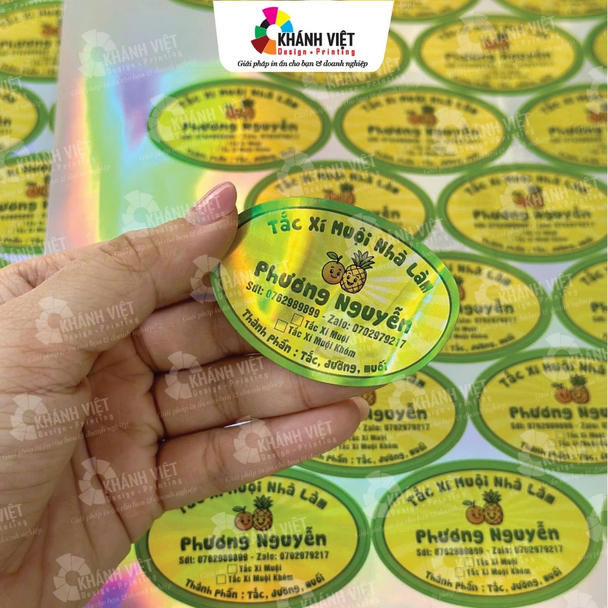Mẫu tem 7 màu đẹp, ấn tượng - 18