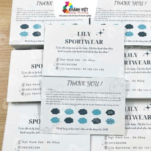 Mẫu thẻ tích điểm, phiếu khách hàng đẹp - Mẫu 6