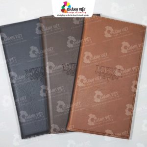 Kích thước in menu phổ biến và thông dụng