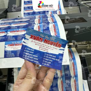 Tem nhãn hải sản