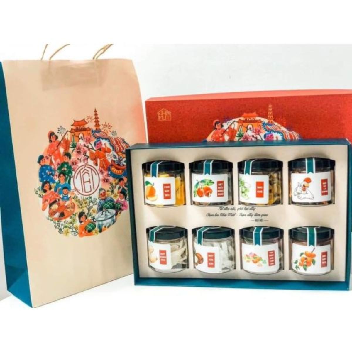 Mẫu hộp đựng mứt tết đẹp - 17