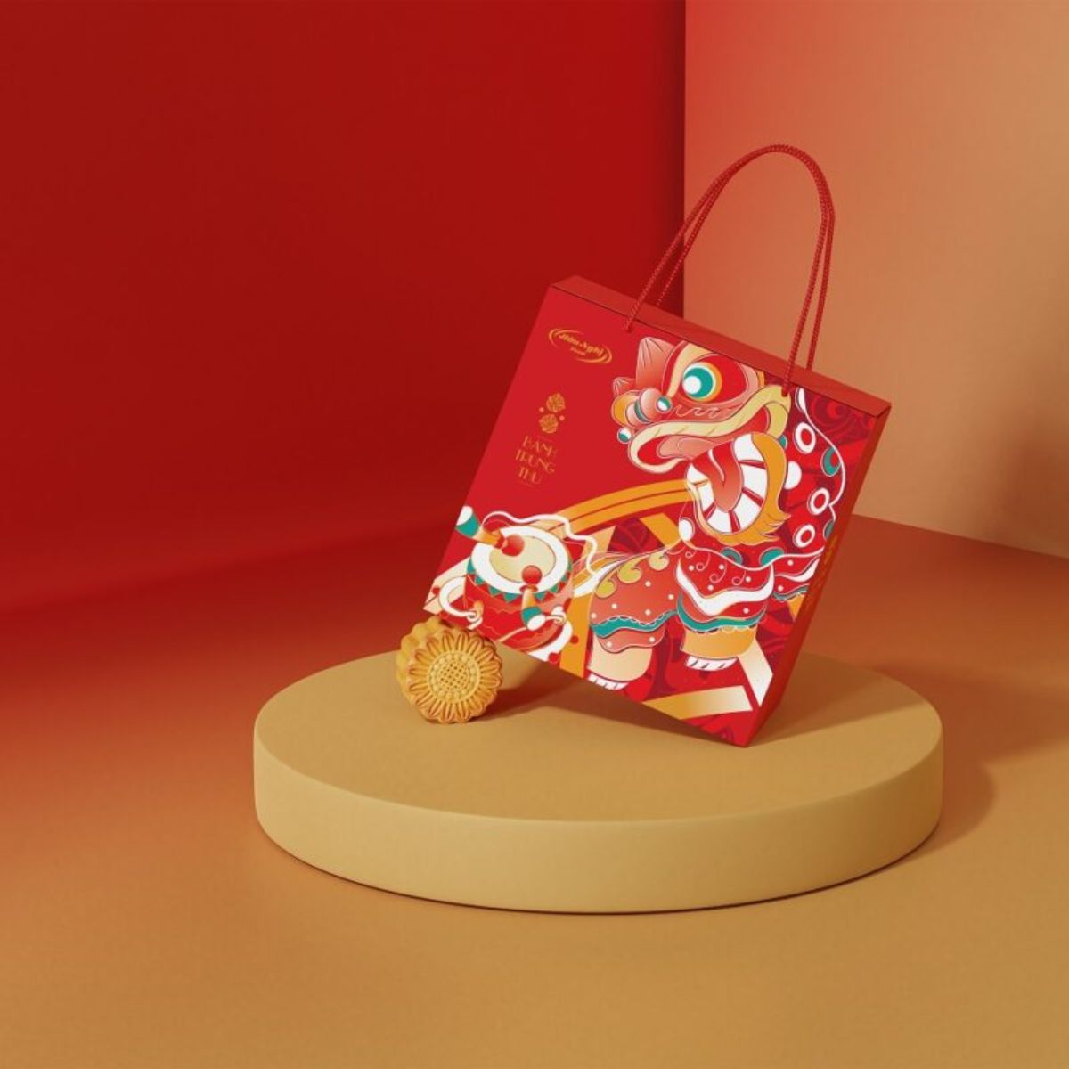 Mẫu hộp bánh trung thu đẹp - M16