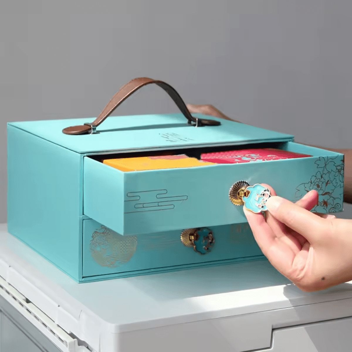 Mẫu hộp bánh trung thu đẹp - M8