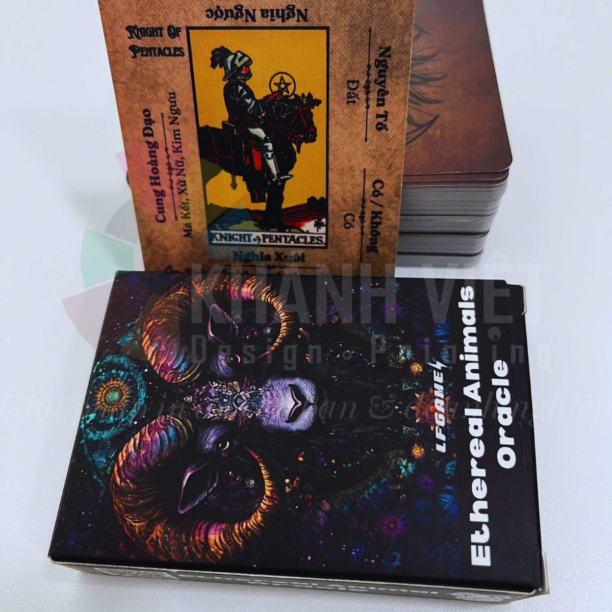 Mẫu bài tarot đẹp mắt