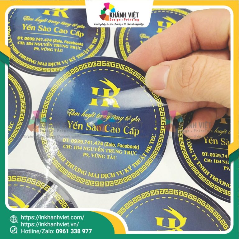 Mẫu tem nhãn yến sào đẹp - 6