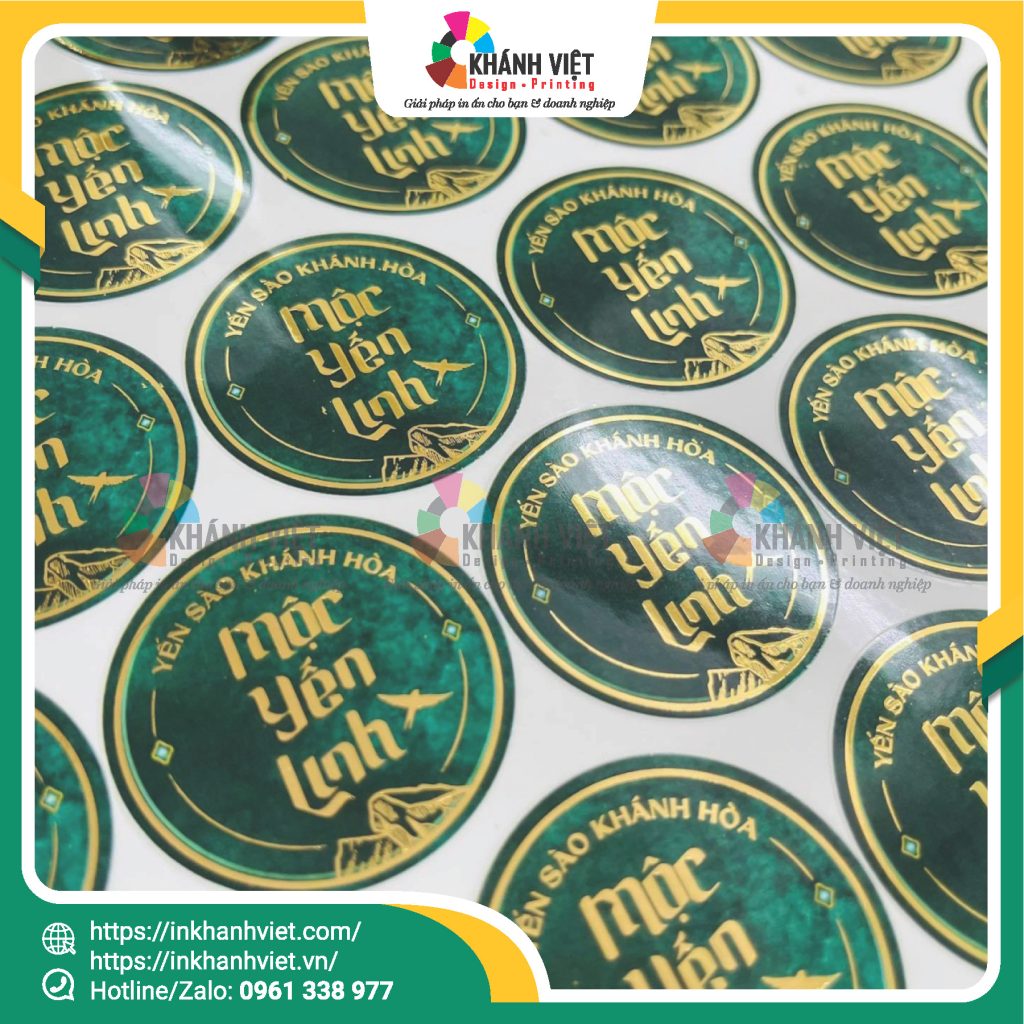 Mẫu tem nhãn yến sào đẹp - 5