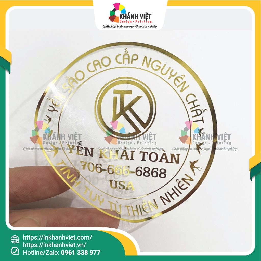 Mẫu tem nhãn yến sào đẹp - 8
