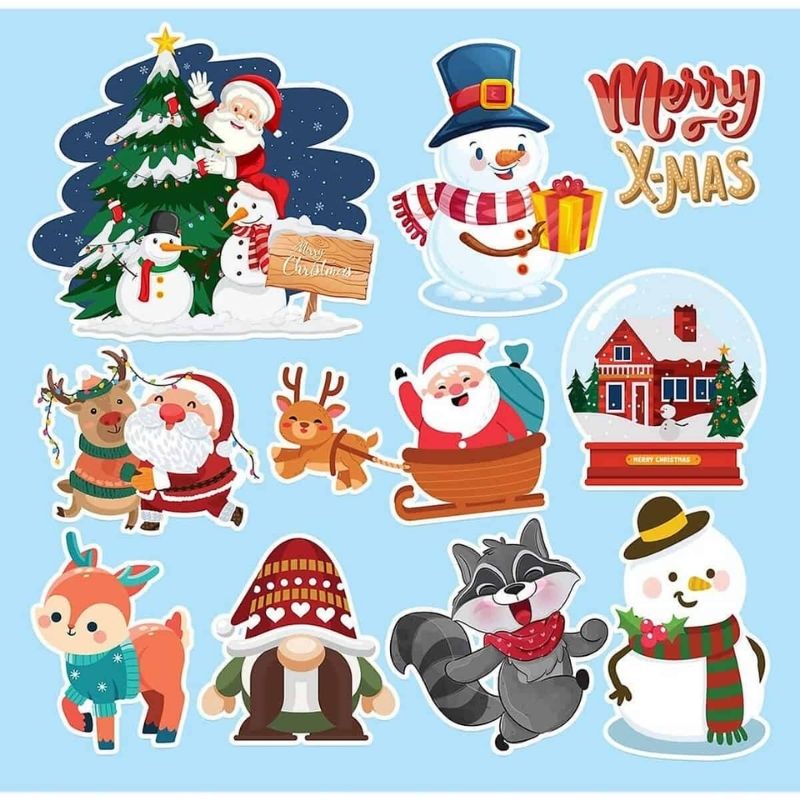 Sticker trang trí noel - 37