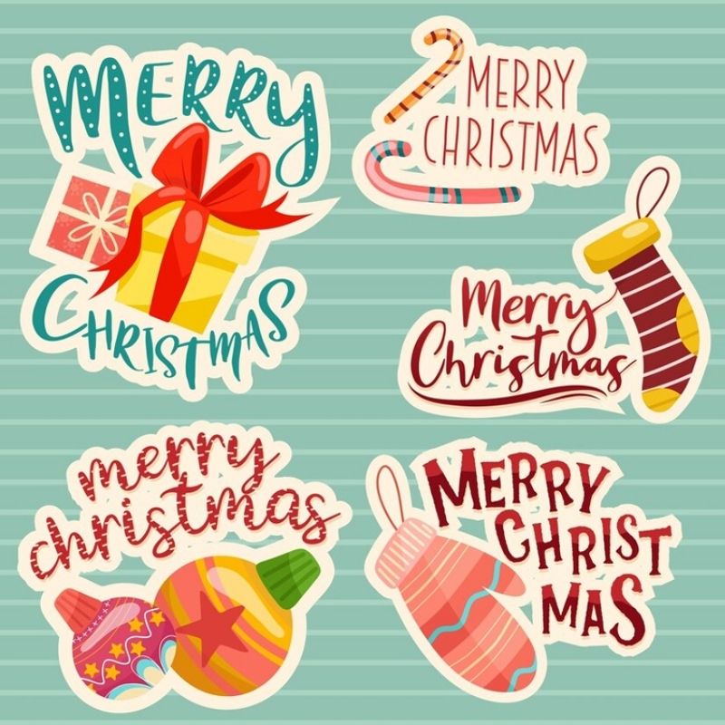 Sticker trang trí noel - 38