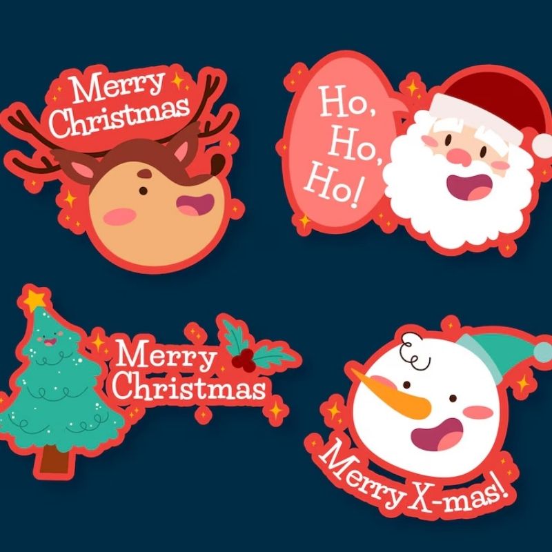 Sticker trang trí noel - 44